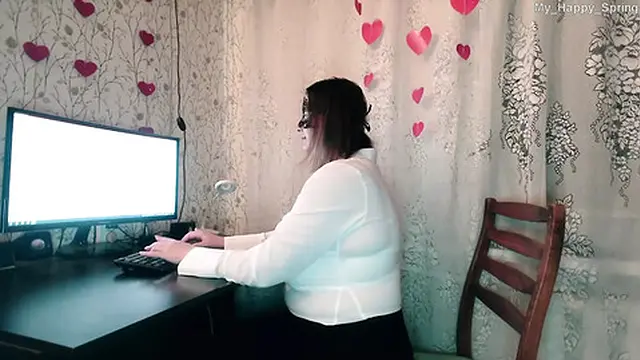 Titted Secretary′s Naughty😈 Encounters Pt 1