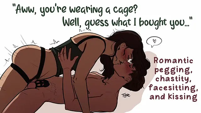 Raw anniversary debauchery: filthy pegging &mdash;  brutal chastity &mdash;  and suffocating facesitting ass🍑-crushing humiliation