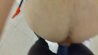 Deep-throated anal👌 pounding of a tight hole, surprise style, you asked for it, daddy.
