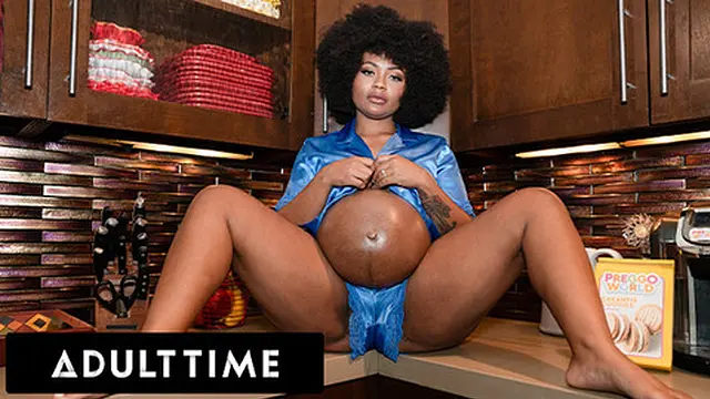 ADULT TIME - Pregnant Avery Jane Hungered For Mouth And Pussy✌ Pleasure