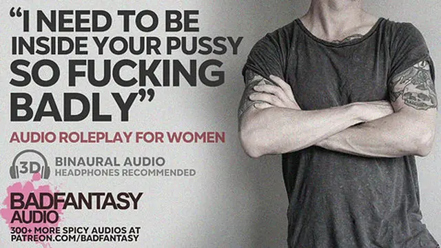 M4F] Horny🥵 Boyfriend Can′t Resist Pounding You Before Bed [Binaural] [Gentle Dom