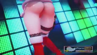3DCartoon Bikini Santa Blowjob Hardcore Ass🍑 Sex