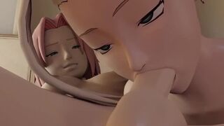Futanari Sakura Naruto Mouth Job