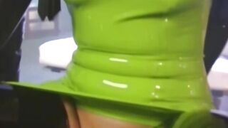 Vintage temptress Gia Paloma dildoes by latex babe