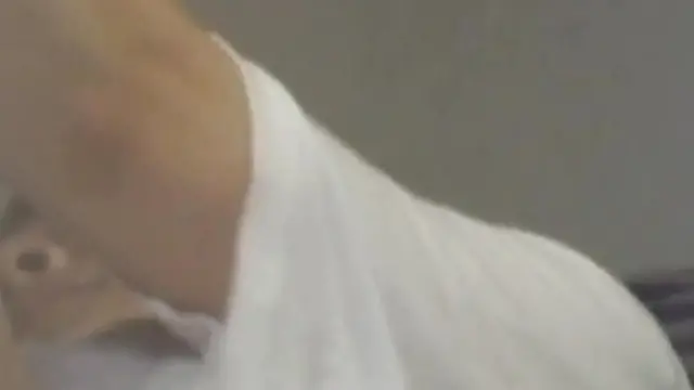 Babe starts teasing her Japanese pussy in public and moans