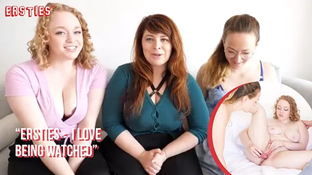 Hot Lesbians Share Dildo in Steamy Threesome