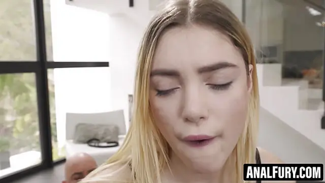 Spanish blonde Paola Hard dives into intense and raw anal👌 pleasure