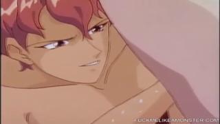 Naughty😈 petite anime tot swallows the whole dong, fisting included