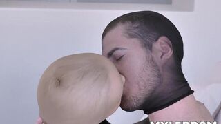 MYLF BDSM - Mommy with a pantyhose fetish fucked balls deep and hard