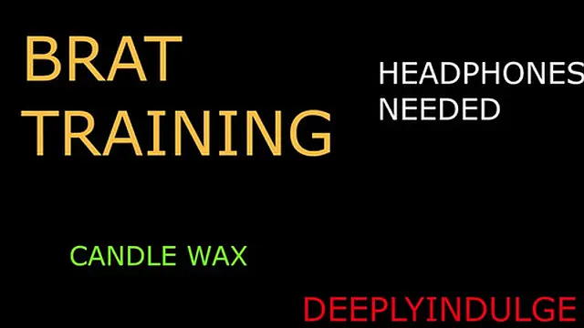 Brat training to crave attention &mdash;  you bad girl (audio roleplay) dirty talk intense male