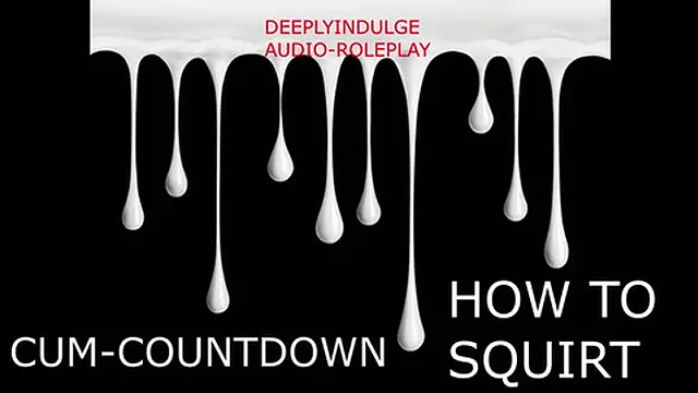 Cum Countdown Squirting Guide (Audio Roleplay) Intense Dirty Talk ASMR Sex Instructions