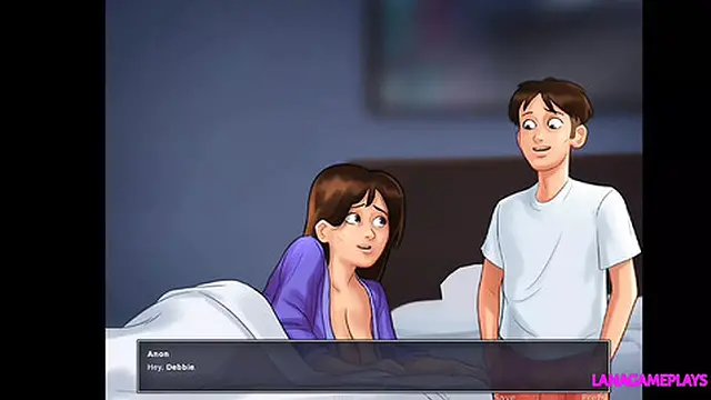 Summertime Saga #134 - MILF Landlady with big melons and a wild sex addiction