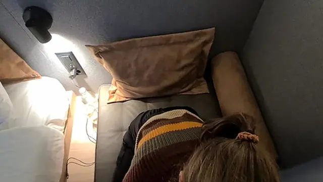 Woolen Turtleneck &mdash;  Hotel Cumshot &mdash;  Cute Amateur Naemyia