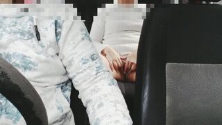 sexo en publico con taxi uber voyeur