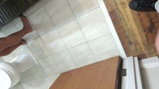 He gets hard in hotel elevator before meeting up w/ friends wife for epic fuck