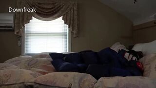 Ultimate Down Jacket Fucking  Shiny Nylon Puffer Masturbation  XUMU Giant Coat  Short version