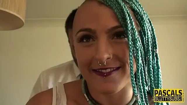 Helpless and tied &mdash;  eyes shut &mdash;  surrendering to desire