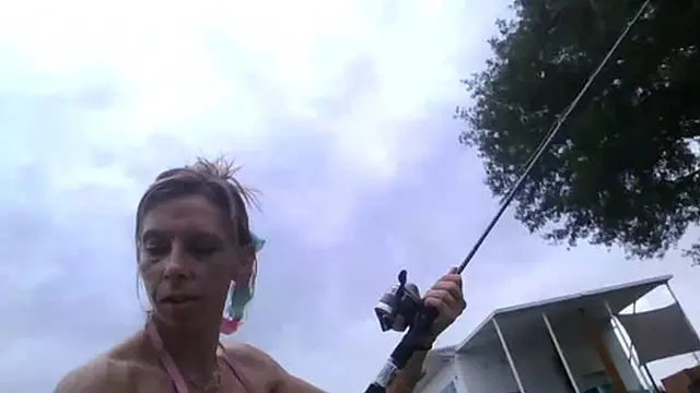 mollys exposed up skirt no panties n fishing