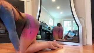 ASIAN BABE TITTIES OUT! TRANSPARENT TRY ON HAUL (NO UNDIES) ????????