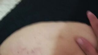 Sexo fuerte por mis tres hoyos corrida facial