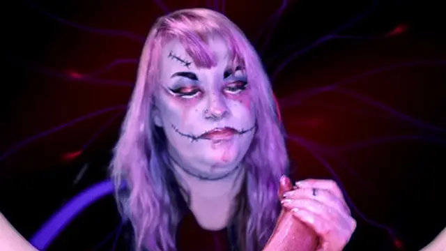 Facial Oral-Cream-Pie Succubus Head - DemiStein