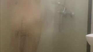 Voyeur Shower Compilation: Redhead Caught Bathing And Touching Herself Softly