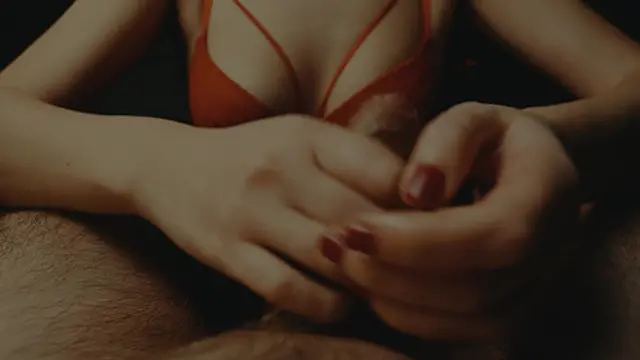 Her friend gifts me a New Year surprise &mdash;  licks my load as my wife runs errands 4K