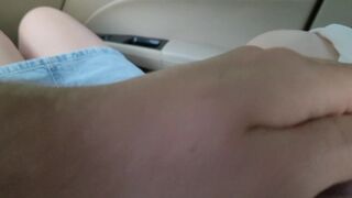 I Let Stranger touch My Big Tits in the Car