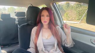 Artemisia Love Italian Big tits Milf 420 Car Smoking Session FULL VIDEO ON OF
