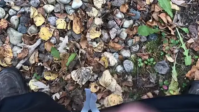 Pee Desperation With Masturbation Attempt But It Was Too Cold Outside For My Cock To Get Hard