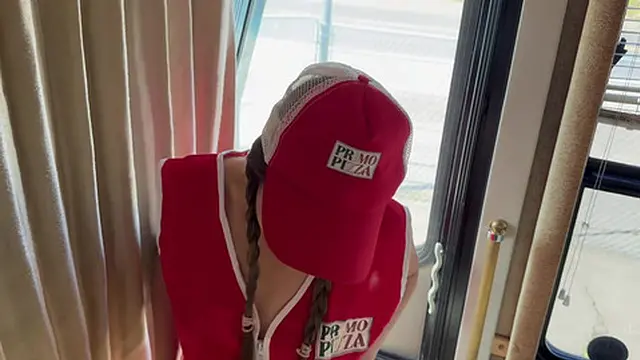 Asian Pizza Delivery Girl Fucked by White Guy as a for No Change