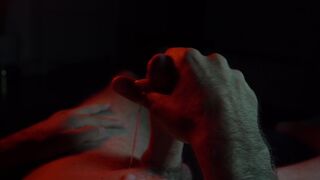 Intense sexy masturbation and orgasm with cumshot