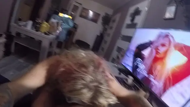 I pull my husband to orgasm to the rhythm of calm music &mdash;  honey &mdash;  it excites me so much