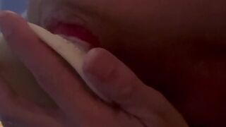 Solo anal masturbation fuck