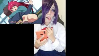 Nyauri1 Reacts to ITADAKI! SEIEKI ( uncensored) hentai part 2