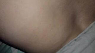 sexy blonde with anal plug gets spanked and fucked hard