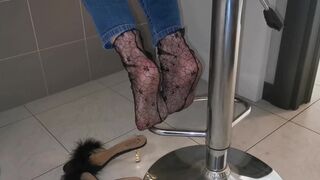 Dedicated to nylon soles lovers