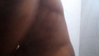 Shower time  Washing my Uncut monster  (Fetish)????