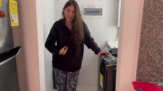 My girlfriend discovers me being unfaithful in a hot call while we have her in the guest room