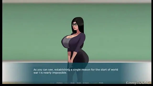 SexNote -Ms  Mia part  1 - Teasing her students whith fat pussy under her miniskirt and no bra