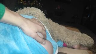 Little Princess In Unicorn Pajamas Sucks Cock!