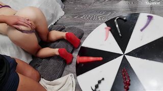 Wheel of ANAL Toys. Plugs, Beads Which Ones are You Lucky with?