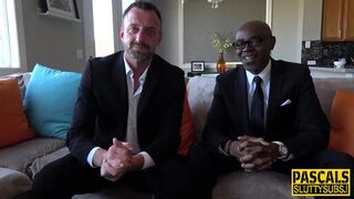 Amateur sub getting anally fucked