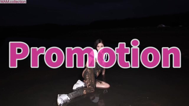 Jap chick with long hair gets messy