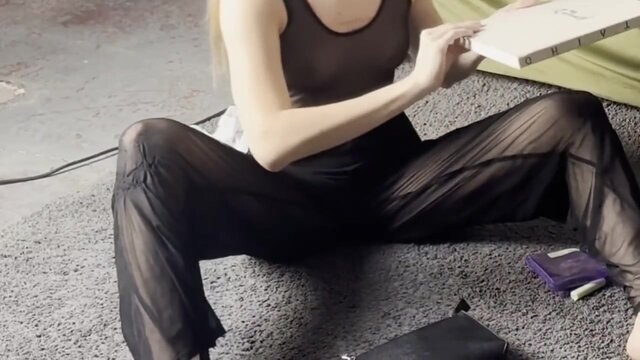 cleaning transparent clothes