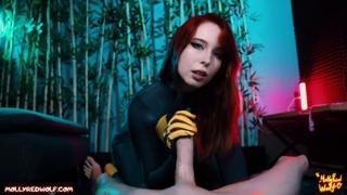 Caught in the Act - Pantie Theft Reenactment - Femdom, Rimming - MollyRedWolf