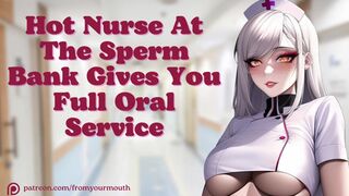 Raunchy Gal at Spunk Central Offers You Thorough Oral😜 Satisfaction