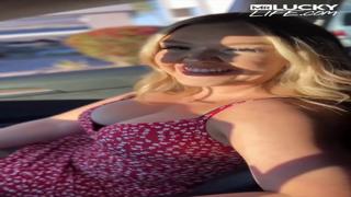 HUGE BOOBED BRUNETTE FINGERED AND COCKED