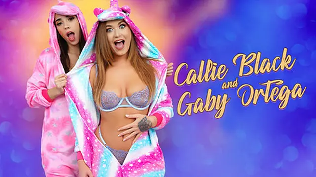 Two curvy girlfriends flaunt their seductive moves on boyfriend &mdash;  proving they can devour any cock🌭 whole