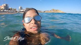 Underwater Orgy: Sheila Ortega Sucks & Fucks Snorkeling